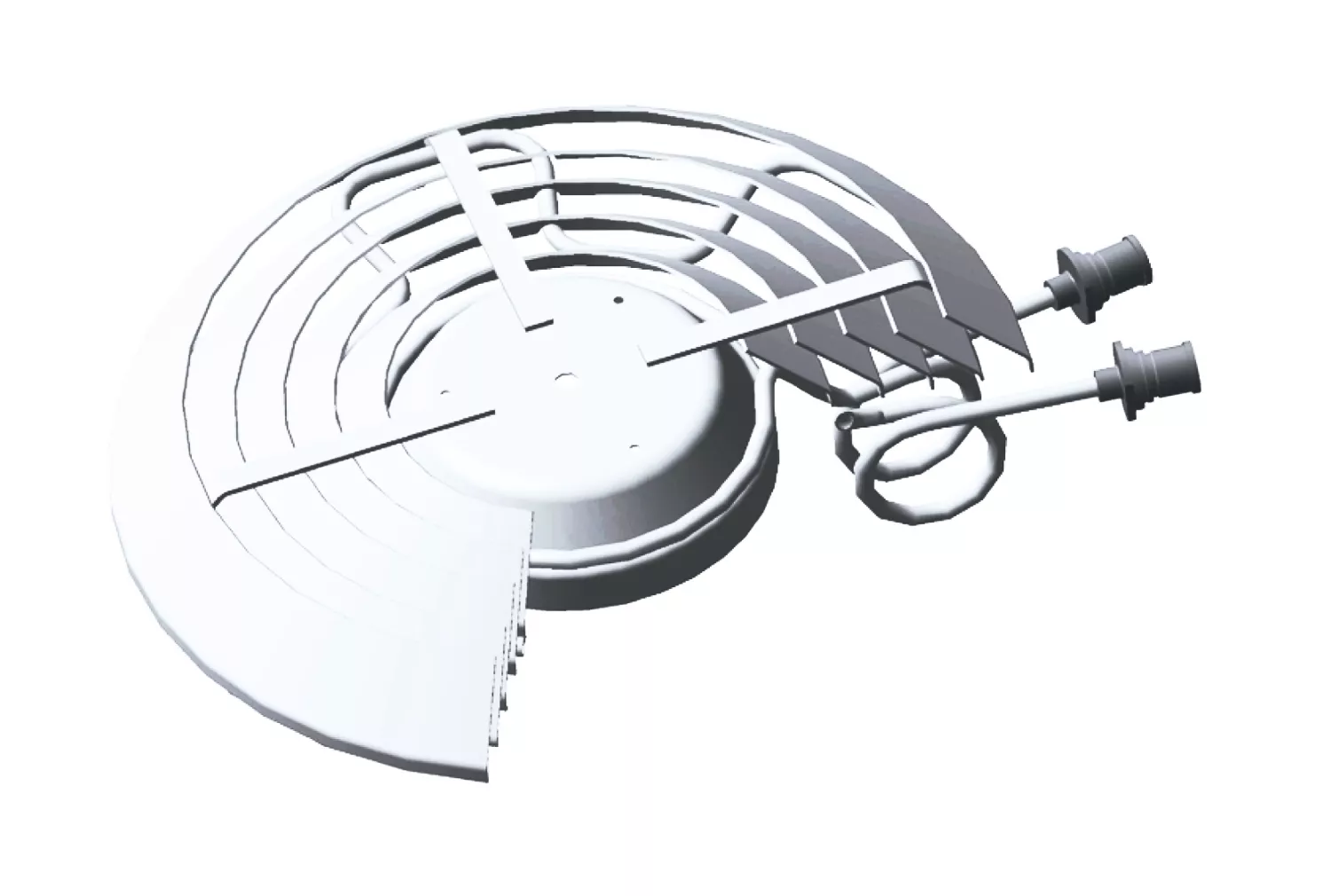 LI-500 Integrated Baffle