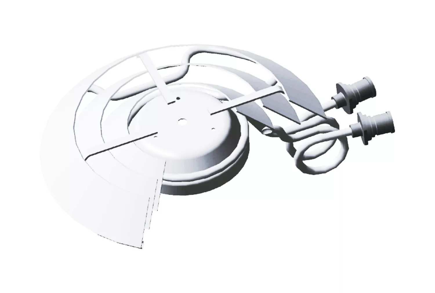 LI-400 Integrated Baffle