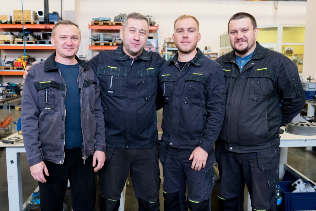 Service center staff